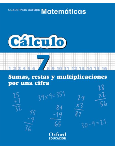 Matemáticas Primaria Cuadernos De Cálculo 7