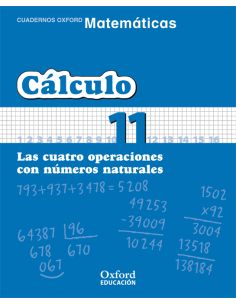 Matemáticas Primaria Cuadernos De Cálculo 11