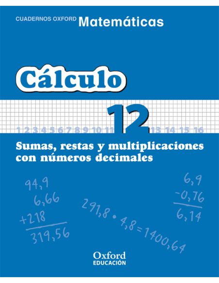 Matemáticas Primaria Cuadernos De Cálculo 12