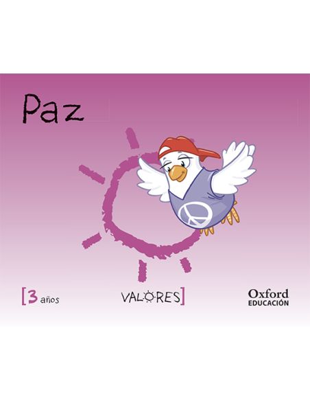 Valores 3 Años. Paz