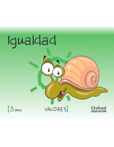 Valores 5 Años. Igualdad