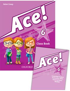 Ace! 6. Class Book And Songs Cd Pack Exam Edition
