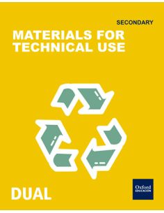 Inicia Technology 1.º Eso. Materials For Technical Use