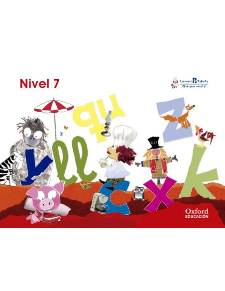 Cocinero Y Tableta 5 Años. Cuadernos 7