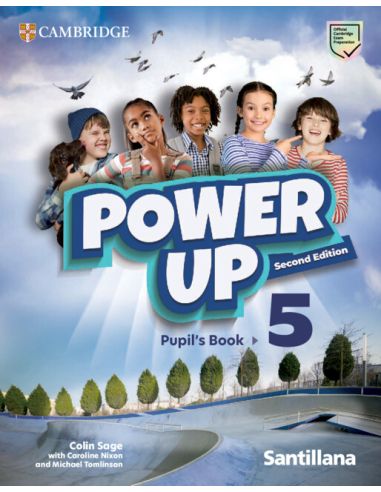 Power Up Level 5 Pupil'S Book Santillana Cambridge Edition