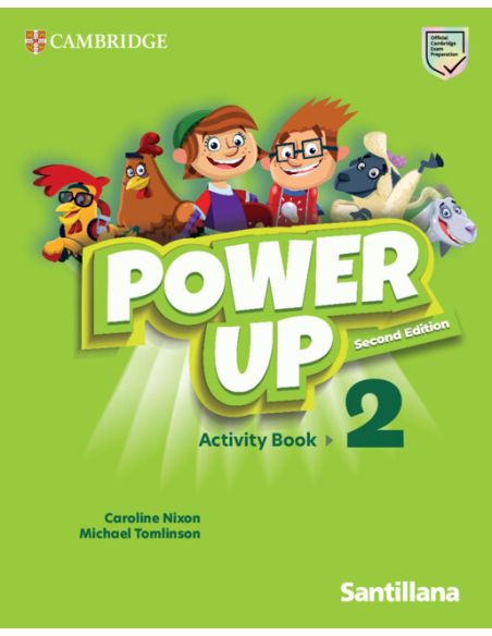 Power Up Level 2 Activity Book Santillana Cambridge Edition