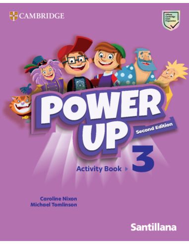 Power Up Level 3 Activity Book Santillana Cambridge Edition