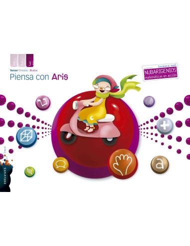 Proyecto Dimensión Nubaris - Nubarigenios - Matemáticas En Acción : Piensa Con Aris - 5 Años : Tercer Trimestre