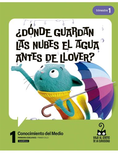Proyecto: Viaje Al Centro De La Curiosidad. Conocimiento Del Medio 1 - Cuadrícula. Trimestres