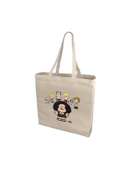 Bolsa Tote De Algodón Mafalda Y Sus Amigos (Grafoplás)