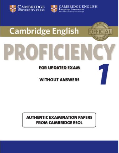 Cambridge English Proficiency 1 For Updated Exam Student'S Book Without Answers