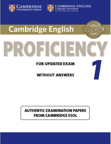 Cambridge English Proficiency 1 For Updated Exam Student'S Book Without Answers