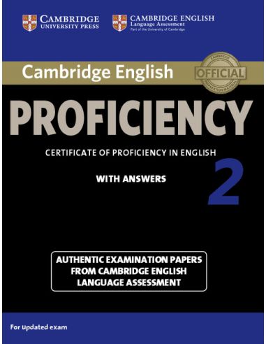 Cambridge English Proficiency 2 Student'S Book With Answers