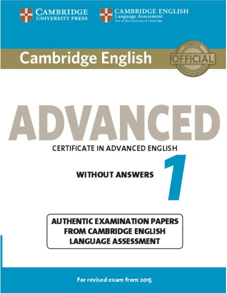 Cambridge English Advanced 1 For Revised Exam From 2015 Student'S Book Without Answers