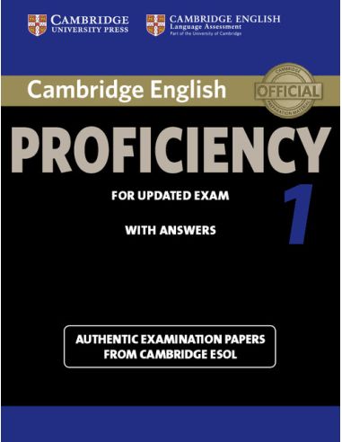 Cambridge English Proficiency 1 For Updated Exam Student'S Book With Answers
