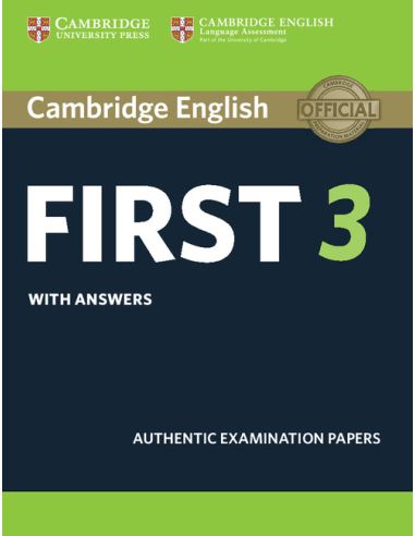 Cambridge English First 3. Student'S Book With Answers.