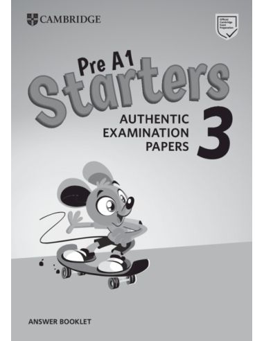 Pre A1 Starters 3 Answer Booklet