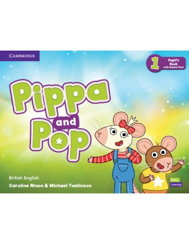Pippa And Pop Level 1 Pupil'S Book With Digital Pack British English