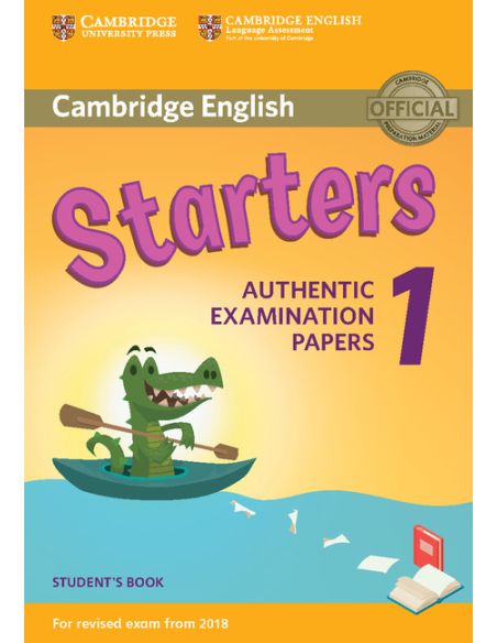 Cambridge English Young Learners 1 For Revised Exam From 2018 Starters Student'S Book