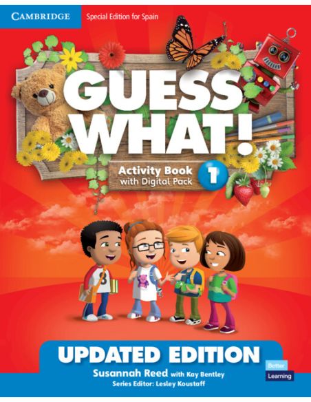 Guess What! Level 1 Activity Book With Digital Pack And Home Booklet Special Edition For Spain Updated