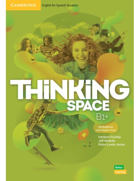 Thinking Space B1+ Workbook With Digital Pack