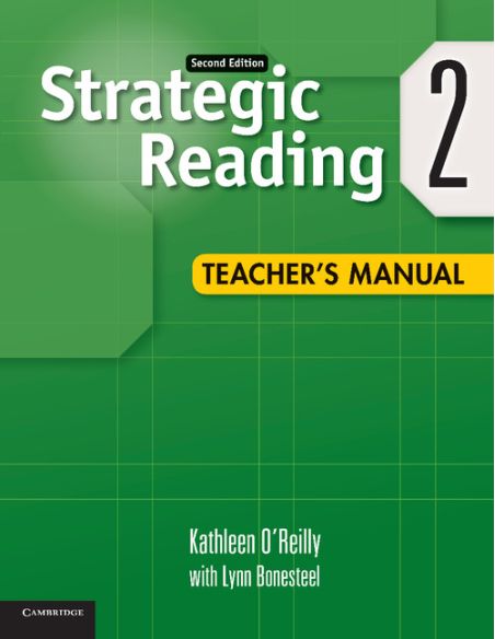 Strategic Reading Level 2 Teacher'S Manual