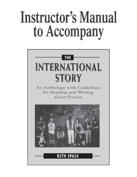 Instructor'S Manual To Accompany The International Story