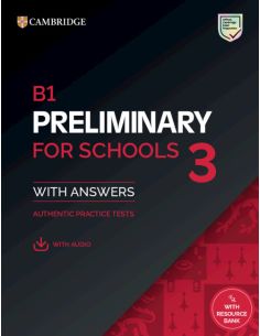 B1 Preliminary For Schools 3 Student`S Book With Answers With Digital Pack