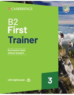 B2 First Trainer 3 Without Answers With Digital Pack