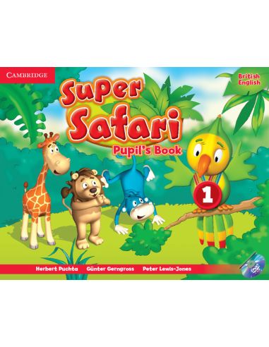 Super Safari Level 1 Pupil'S Book With Dvd-Rom