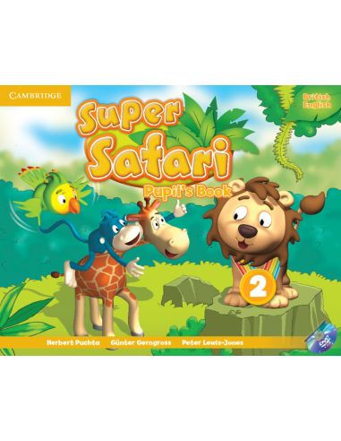 Super Safari Level 2 Pupil'S Book With Dvd-Rom
