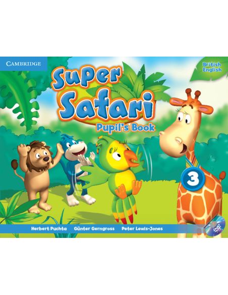 Super Safari Level 3 Pupil'S Book With Dvd-Rom