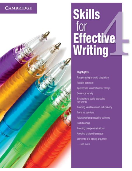 Skills For Effective Writing Level 4 Student'S Book