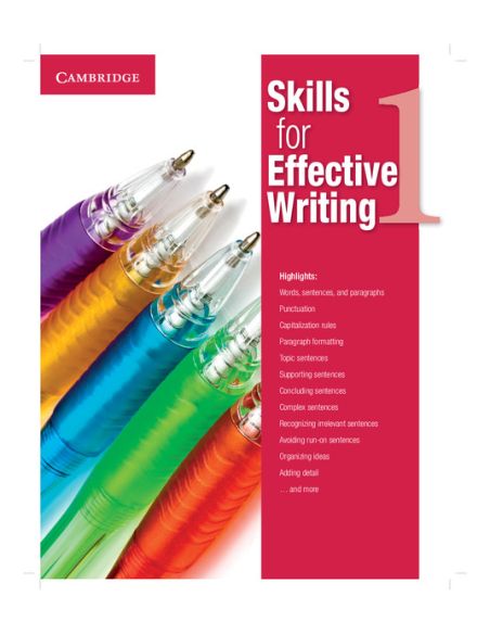 Skills For Effective Writing Level 1 Student'S Book