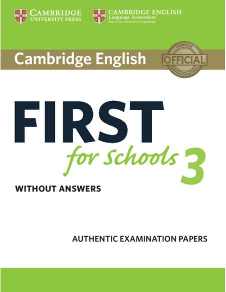 Cambridge English First For Schools 3 Student'S Book Without Answers