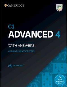 C1 Advanced 4 Practice Tests With Answers