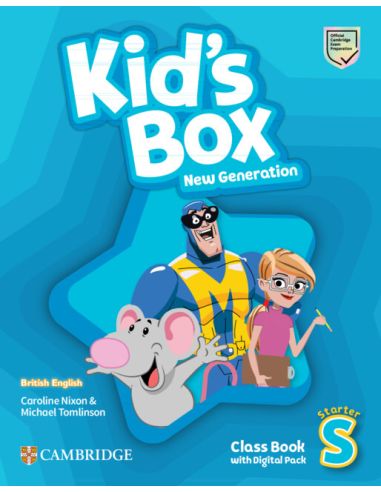Kid'S Box New Generation Starter Class Book With Digital Pack British English