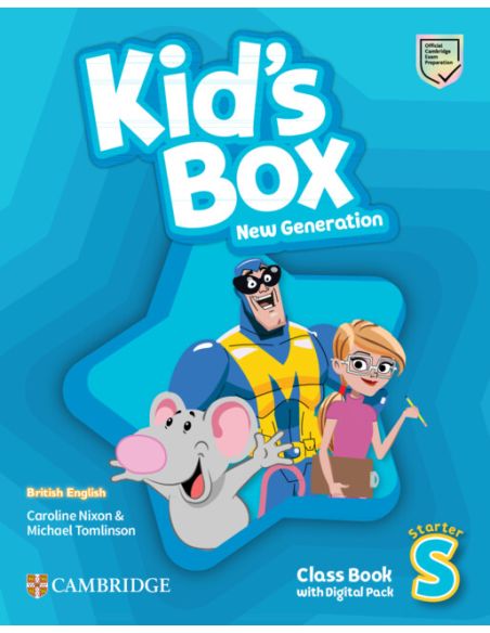 Kid'S Box New Generation Starter Class Book With Digital Pack British English