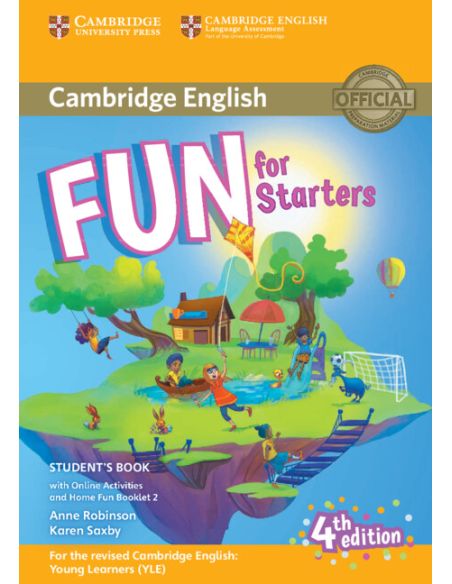 Fun For Starters Student'S Book With Online Activities With Audio And Home Fun Booklet 2