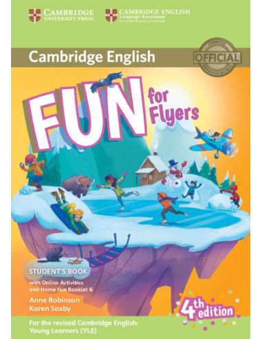 Fun For Flyers Student'S Book With Online Activities With Audio And Home Fun Booklet 6