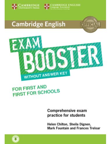 Cambridge English Exam Booster For First And First For Schools Without Answer Key With Audio