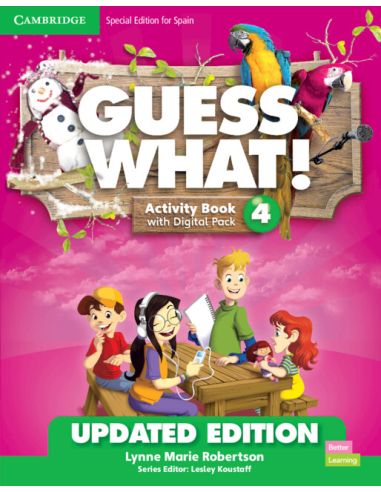 Guess What! Level 4 Activity Book With Digital Pack And Home Booklet Special Edition For Spain Updated