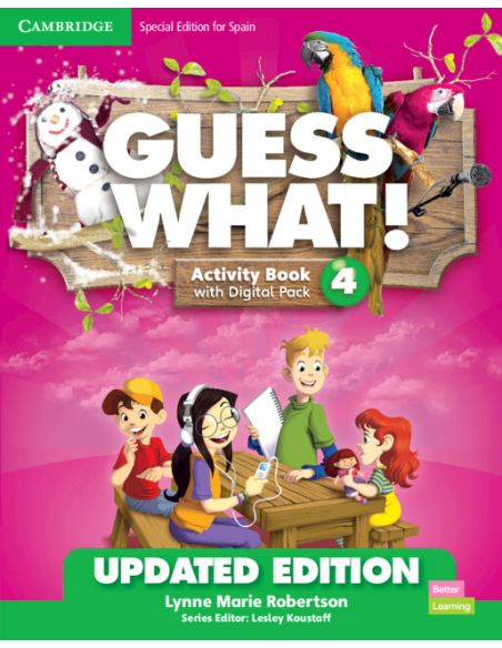 Guess What! Level 4 Activity Book With Digital Pack And Home Booklet Special Edition For Spain Updated