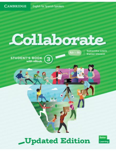 Collaborate Level 3 Student'S Book With Ebook English For Spanish Speakers Updated