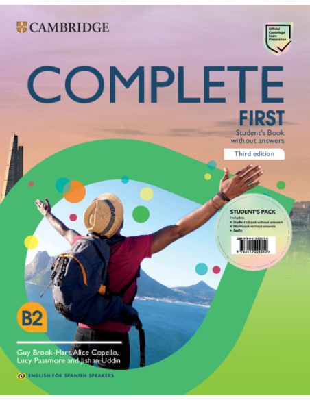 Complete First Students Pack (Students Book Without Answers And Workbook Without Answers) English For Spanish Speakers
