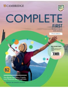 Complete First Self-Study Pack (Students Book With Answers And Workbook With Answers And Class Audio) English For Spanish Speake