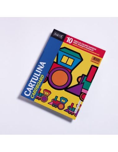 Bloc 10 Cartulinas 25 X 32 Cm Col Surtidos