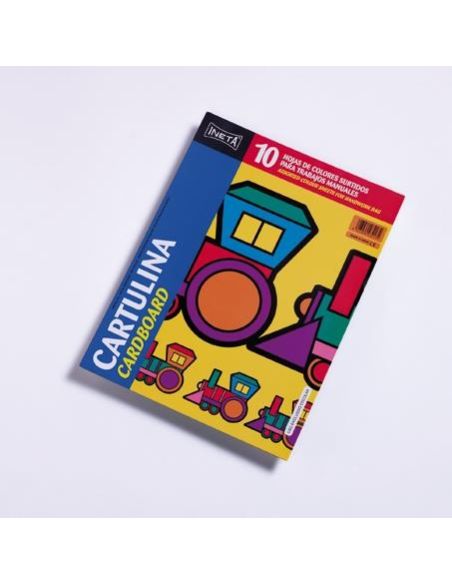 Bloc 10 Cartulinas 25 X 32 Cm Col Surtidos