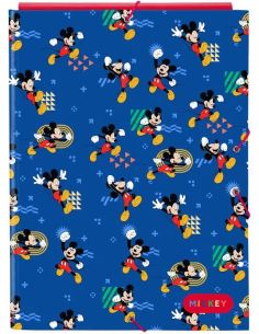 Carpeta Gomas Folio C/Solapas Mickey & Winnie