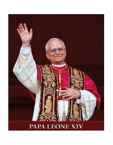 Lamina  (Alba 30 X 40) Leon Xiv|Libreriasalesiana